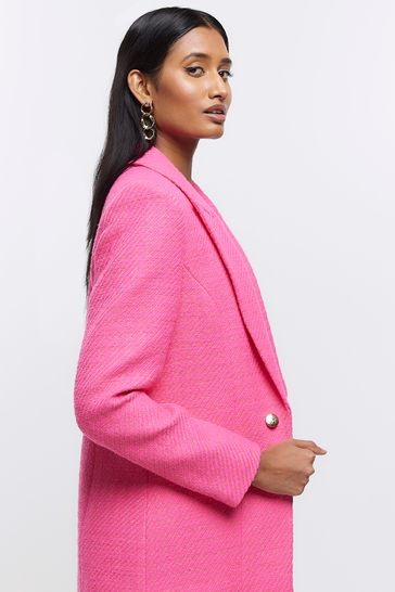 River island clearance pink blazer