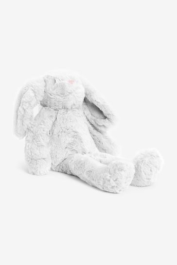 Grey Bunny Plush Baby Toy
