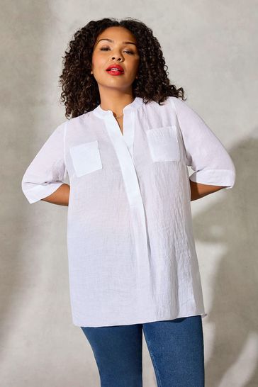 High low deals blouse