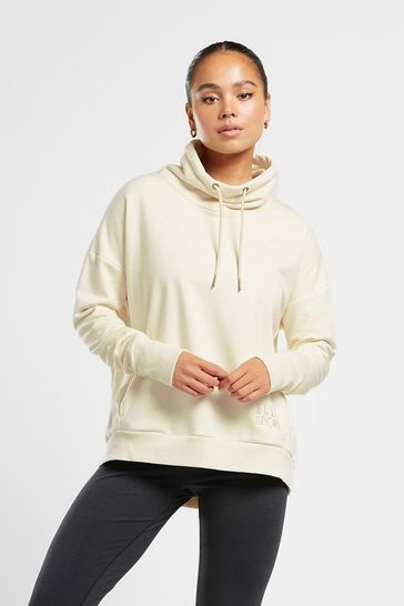Womens funnel neck sweatshirt store