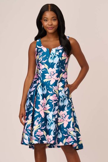 Mikado high low on sale dress