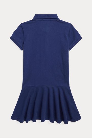 Blue polo shop dress