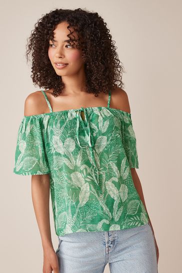 Sparkle hotsell bardot top