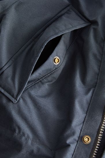 Next cheap navy parka