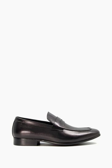All black server shoes top