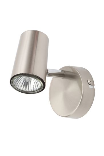 BHS Silver Harvey 1 Light Spotlight