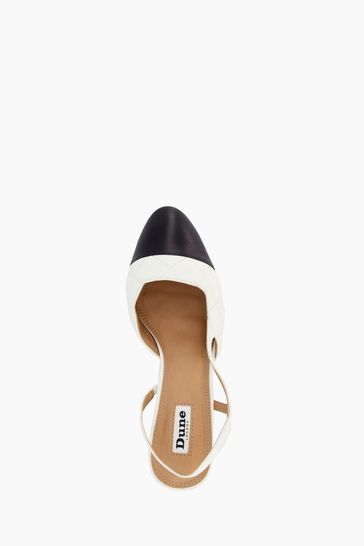Buy Dune London Black Crofts Mid Block Heel Slingback Pumps from Next  Luxembourg