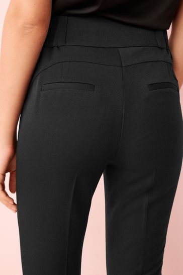 Black Shapewear Skinny Trousers