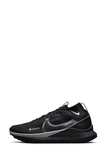 Nike Black React Pegasus Trail 4 Gore Tex Running Trainers