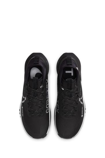 Buy Nike Black React Pegasus Trail 4 Gore Tex Running Trainers