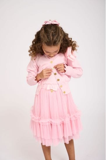 Frill cardigan store