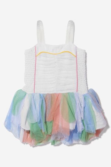 Girls Tulle Wing Dress in Multicoloured