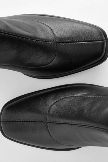 Extra wide black booties hot sale