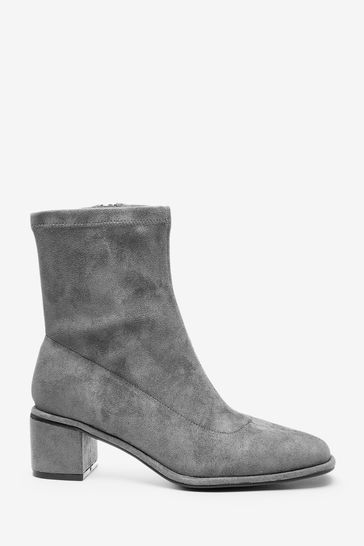 Grey sock hot sale ankle boots