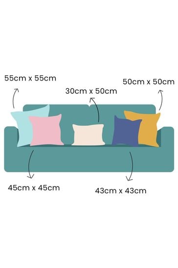 50cm x sales 50cm pillow