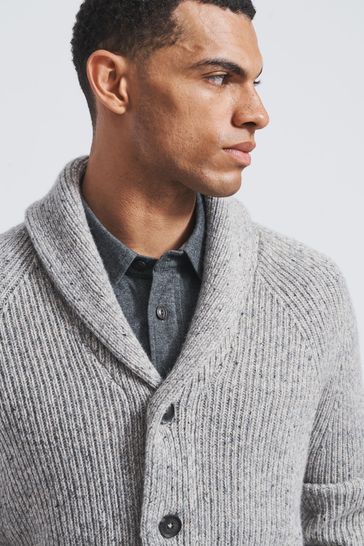 Buy Aubin SStudham Donegal Shawl Collar Cardigan from Next Luxembourg