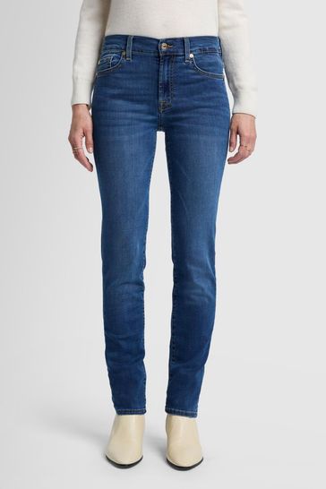 7 for all mankind 2025 roxanne straight leg jeans