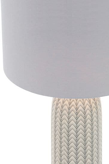 BHS Grey Quentin Table Light