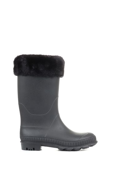 Black original shop hunter boots