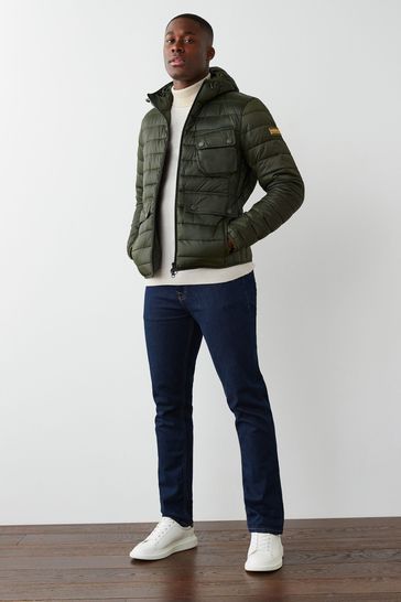 International quilted cheap jacket superdry