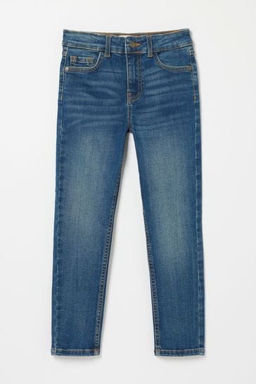 FatFace Blue Mid Wash Jeggings