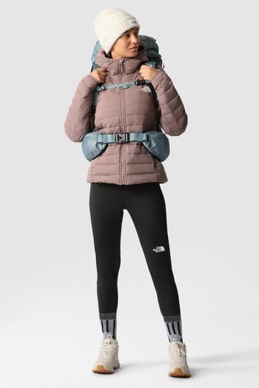 North face panel padded jacket womens sale