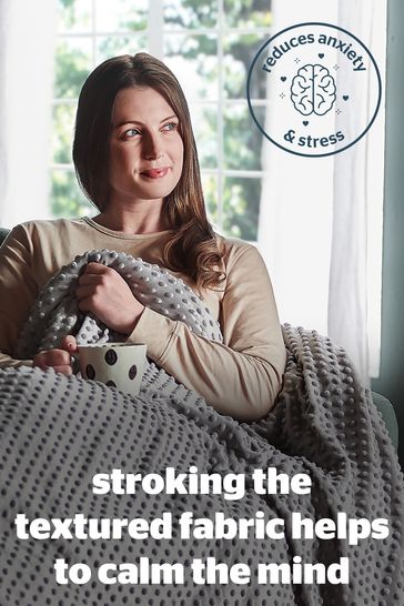 Buy Silentnight Wellbeing Weighted Blanket Plush Cover from the Laura  Ashley online shop