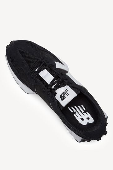 New balance 327 black trainers store