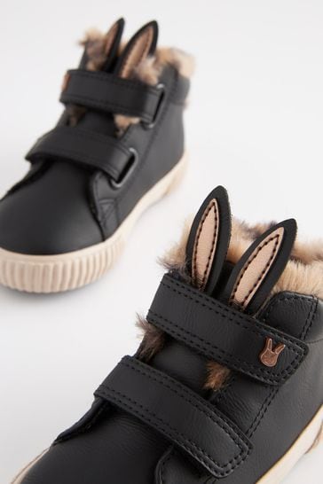 Wide fit high top trainers top