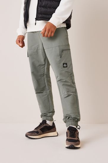 Grey Slim Fit Duratrek™ Stretch Utility Cargo Trousers