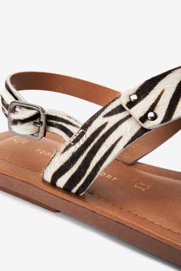 Next zebra sandals outlet
