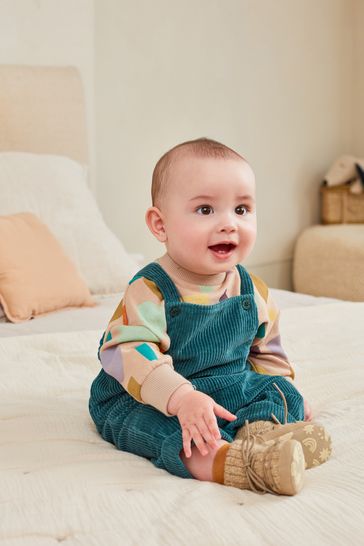 Baby dungarees top