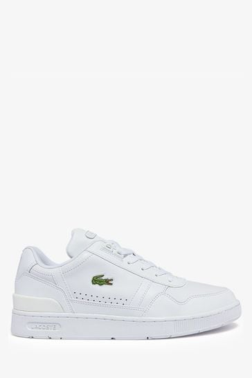 Lacoste White T-Clip SMA Trainers