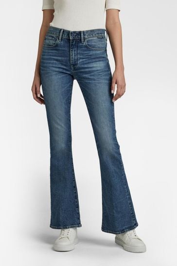 G-Star 3301 Flare Blue Jeans