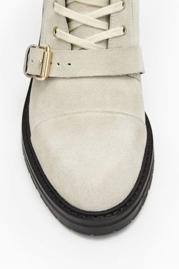Buy All Saints White Donita Stamp Boots from Next Singapore