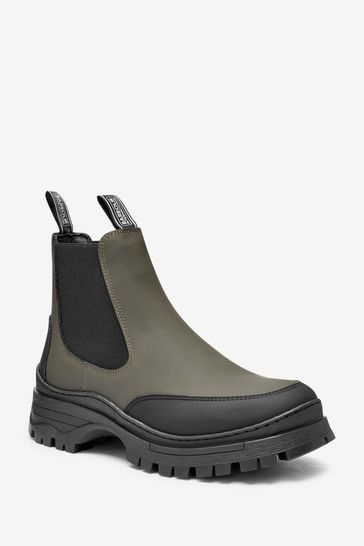 Morgan brogue chelsea boot hotsell