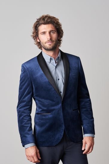 Velvet blazer clearance next