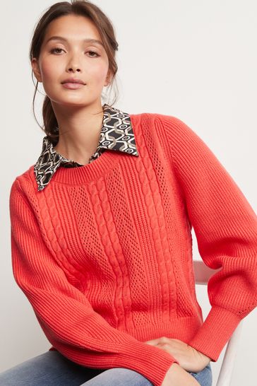 Womens shirt layered jumper hot sale