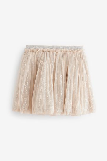 Gold sequin store tutu skirt