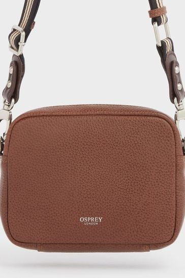 Buy Osprey London Tan Brown Chiswick Chocolate Grainy Hide Leather