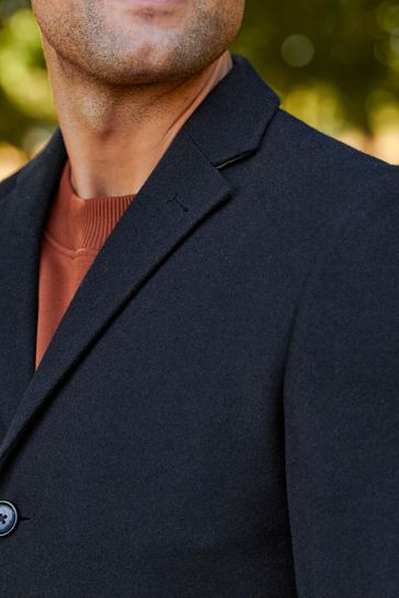Navy epsom coat online