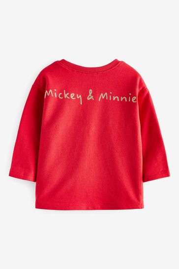 Mickey mouse outlet t shirt red