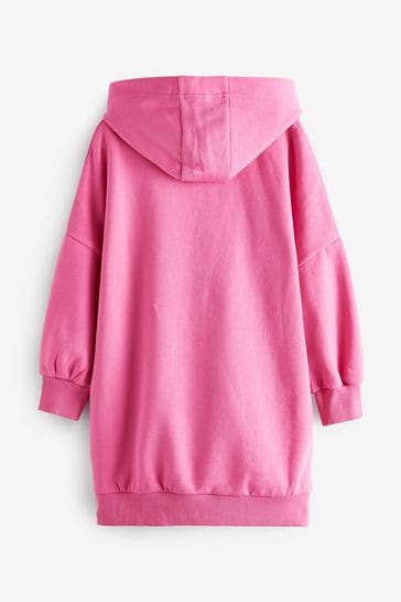 Buy Pink Love Hoodie Dress 3 16yrs from Next Luxembourg