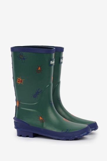 Barbour wellies kids navy 2025