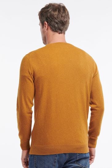 Buy Barbour Orange Essential Wool Crew Jumper from Next Germany
