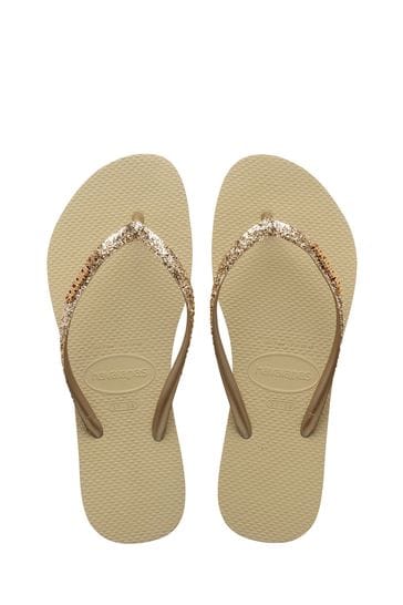 Havaianas slim glitter flip flops deals