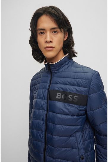 Boss quilted jacket new arrivals