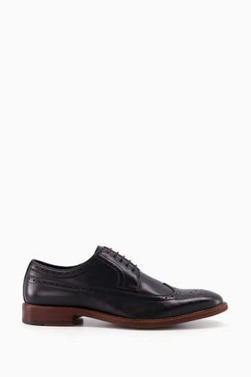 Dune London Superior Leather Wingtip Brogue Shoes