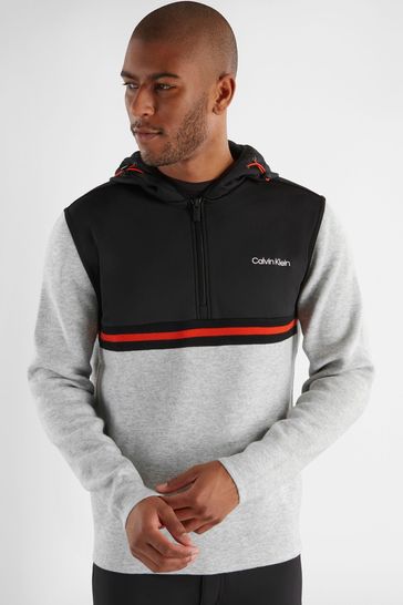 Calvin klein half outlet zip hoodie
