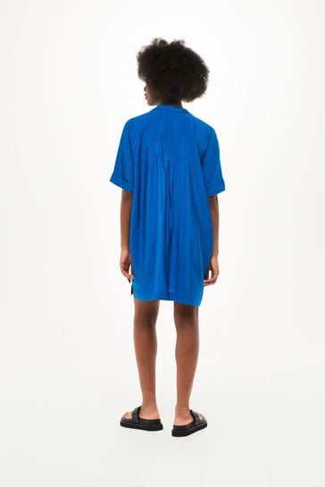 Whistles blue new arrivals shirt dress
